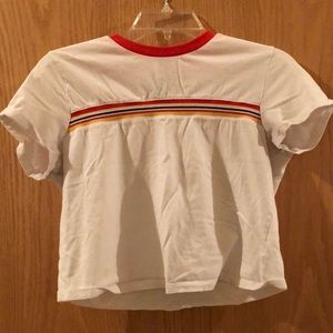 Cropped tee shirt